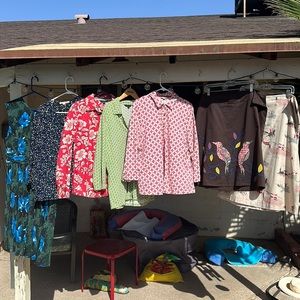 Boden lot dress 2 skirts 4 shirts size XL US 16-20